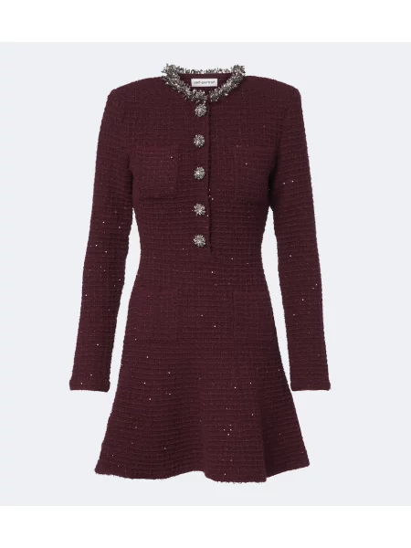 Rochie Self-portrait tricotate