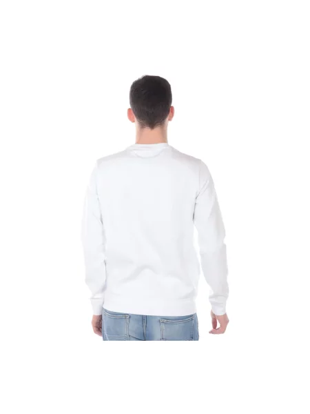 Bluza z kapturem Emporio Armani z kapturem biała