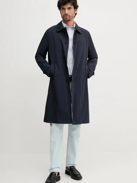 Tommy Hilfiger płaszcz granatowy przejściowy