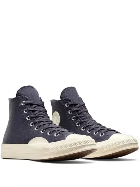 Бягане маратонки Converse Chuck 70 на платформе с принт бяло