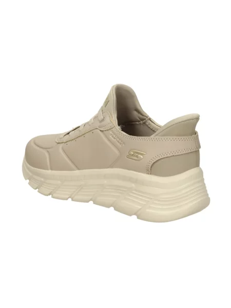 Sneakersy Skechers beżowe