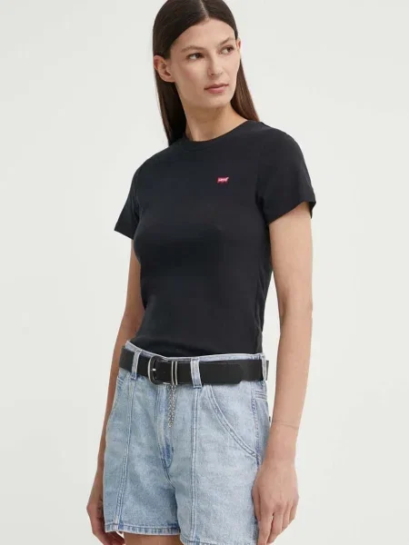 Тениска Levi's черно