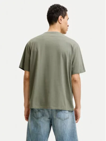 JACK & JONES Majica JJGRADIENT blata / svijetlonarančasta / bijela siva