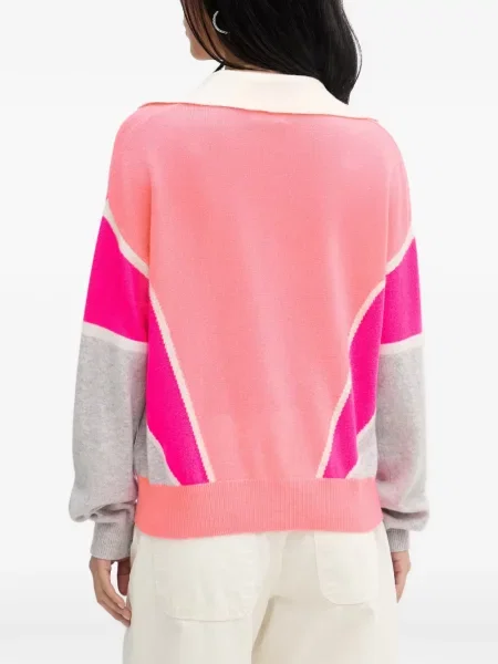 Gulerat tricou polo From Future roz