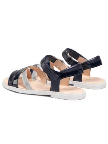 Geox Sandale J S.Karly G. D S tamnoplava