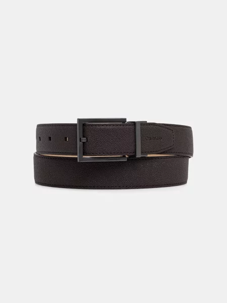 Calvin Klein pas usnjeni rjava