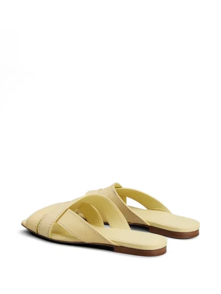 Sandale Tod's cu bretele galben