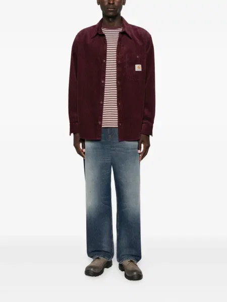 Samt košulja Carhartt Wip crvena