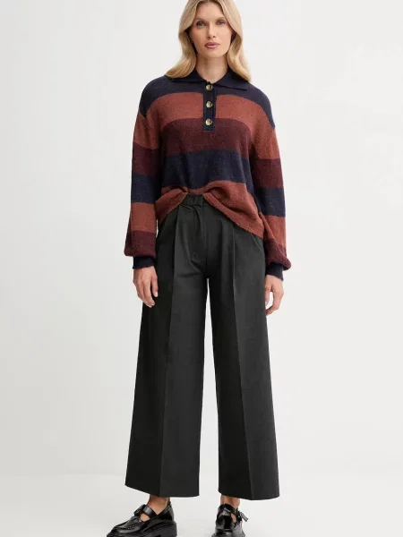 Светр із додаванням вовни Sessun синій