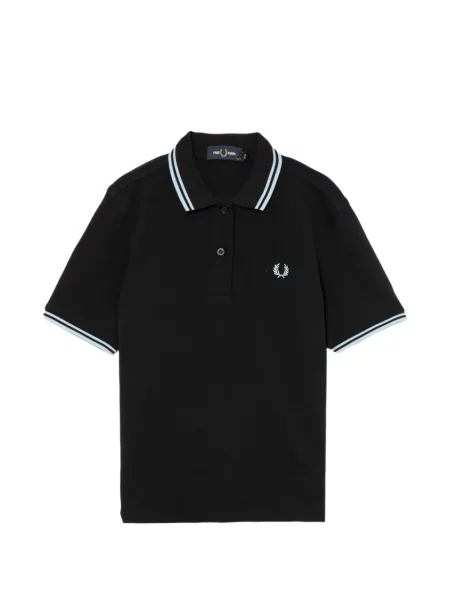 Polo Fred Perry z autografem czarne