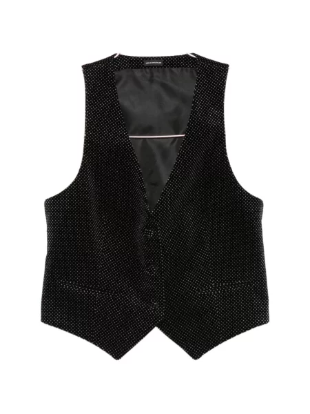 Vestă Tom Ford cu buline negru