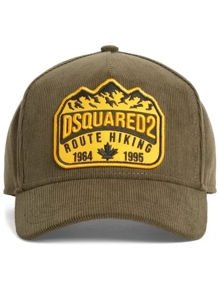 Aplikált baseball sapka Dsquared2 zöld