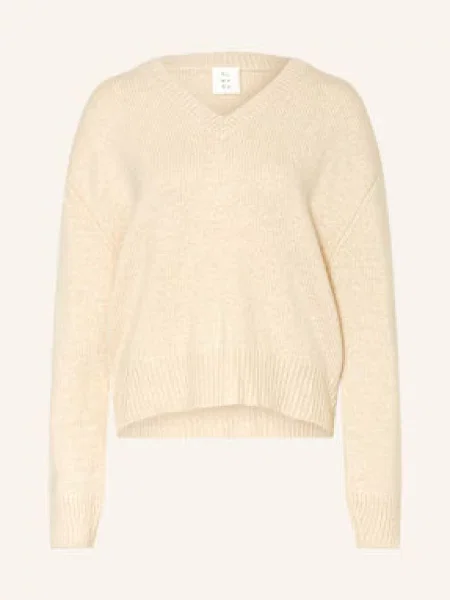 Almada Label Sweter Yara Z Dodatkiem Kaszmiru beige beżowy