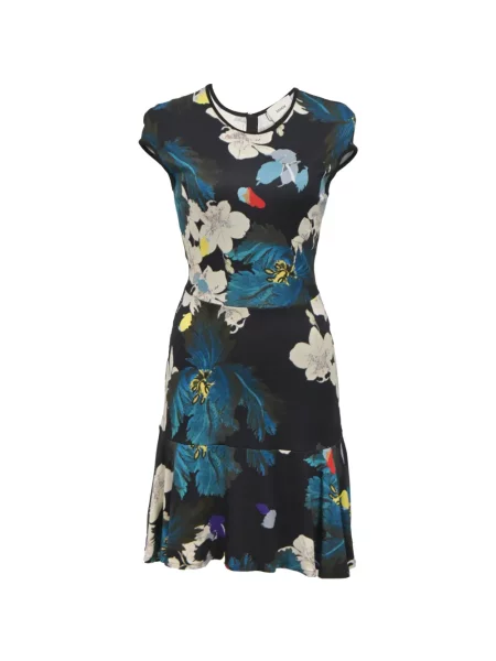 Rochie Erdem cu imagine negru