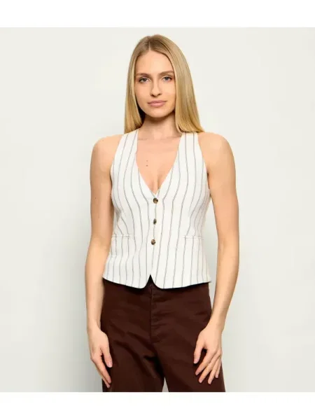 Marella De in vestă MLLTESO alb