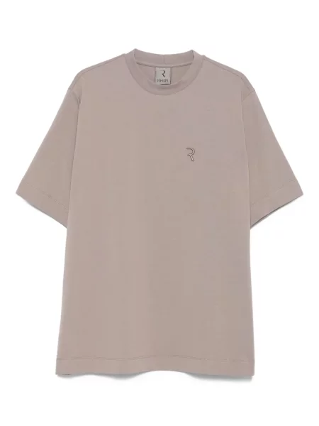 Tričko Rhun s výšivkou šedé