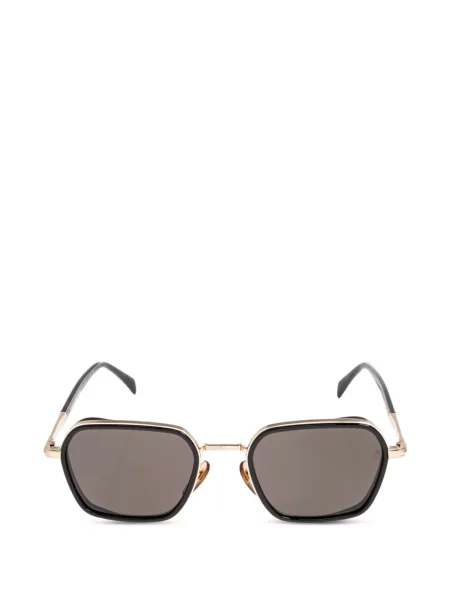 Ochelari de soare Eyewear By David Beckham cu imprimeu geometric gri