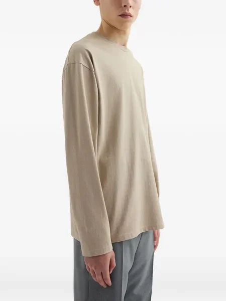 Tricou Jil Sander cu decolteu rotund lung