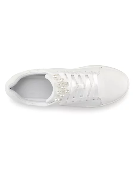 Sneakerși Lascana alb