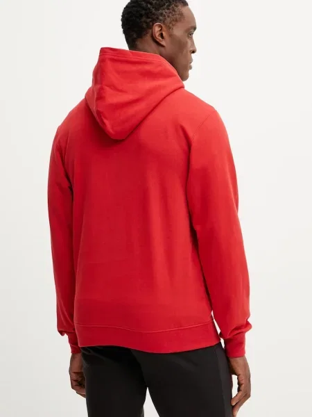 Свитер Helly Hansen с капюшоном с аппликацией красный