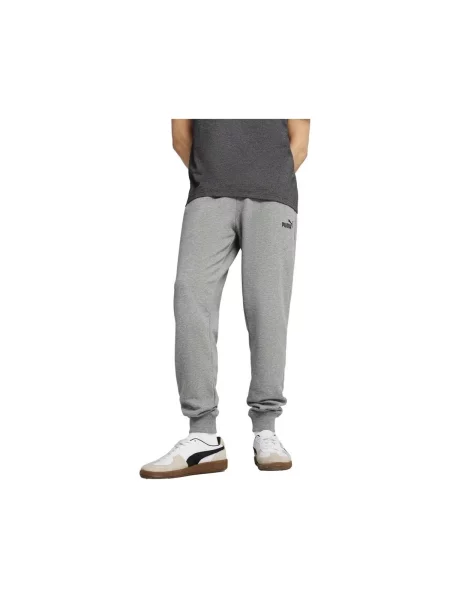 Hlače Puma s autogramom siva