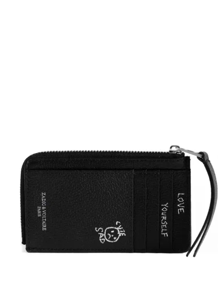 Portofel Zadig&voltaire cu imagine negru