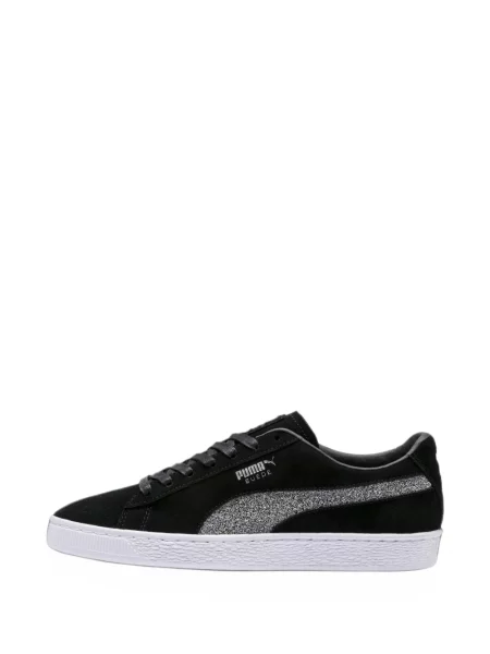 Sneakerși Puma Suede din piele de căprioară clasici negru