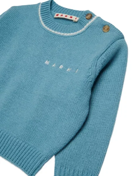 Sweter dziecięcy Marni niebieski