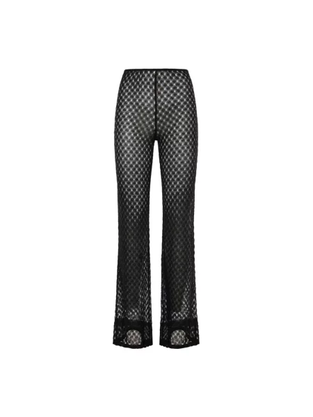 Spodnie Missoni dzwony czarne