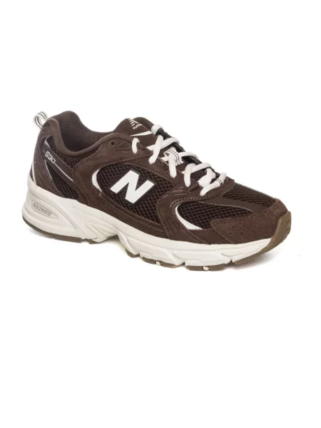 Sneakersy New Balance 530 zamszowe brązowe