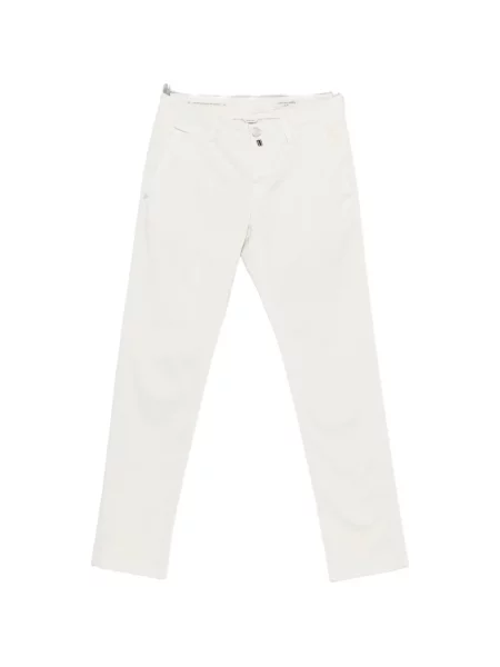 Kalhoty Jacob Cohen bílé