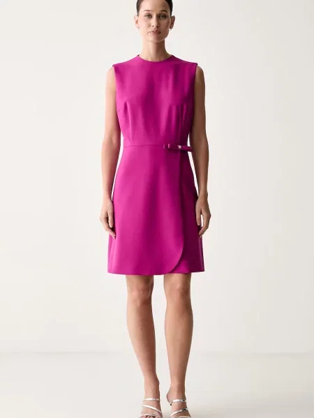 HUGO rochie Kanine roz