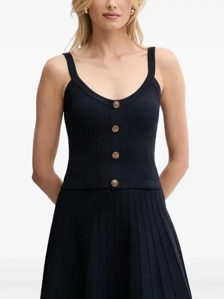 Top Guess tricotate albastru