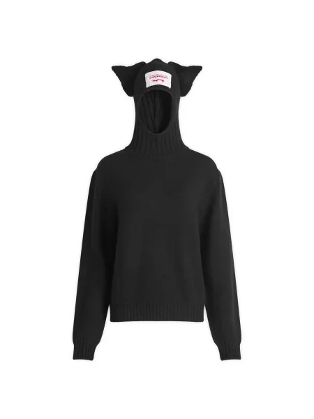 Czapka Charles Jeffrey Loverboy z wełny merino czarna