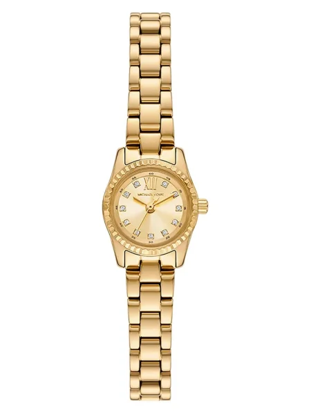 MICHAEL Michael Kors Ceas analogic LEXINGTON / transparent auriu