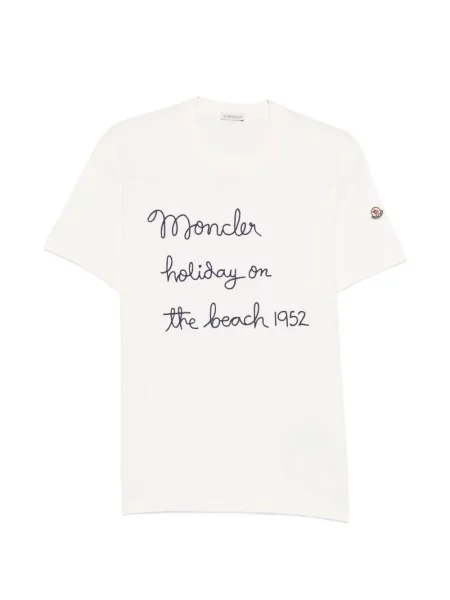 Tricou Moncler cu broderie