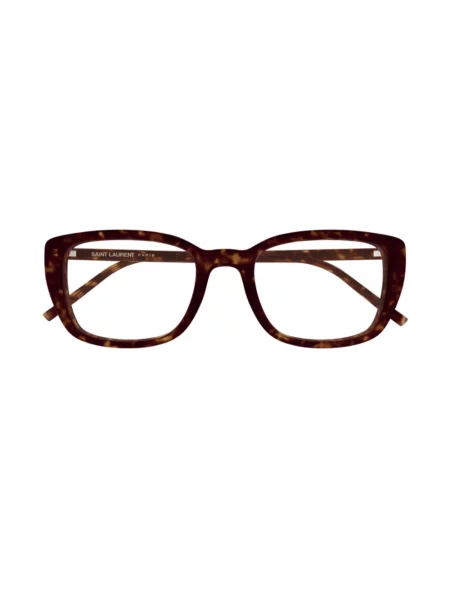 Okulary przeciwsłoneczne Saint Laurent brązowe