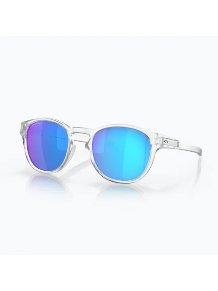 Olcsóbban. Oakley Latch matt átlátszó/prizm zafír polarizált napszemüveg. Méret: OS