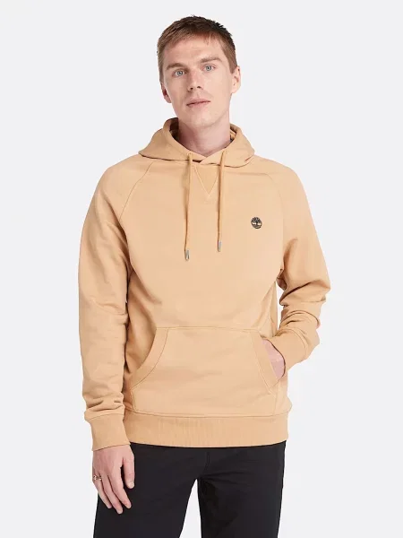 Худі Timberland Loopback кремовий бавовна/поліестер