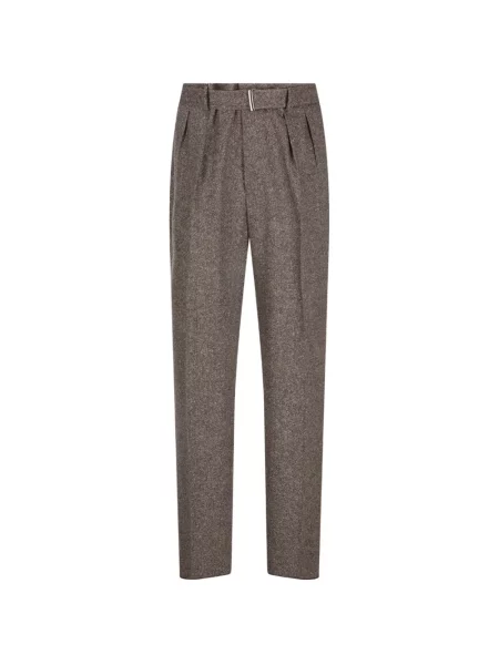Cu centură pantaloni Tagliatore maro