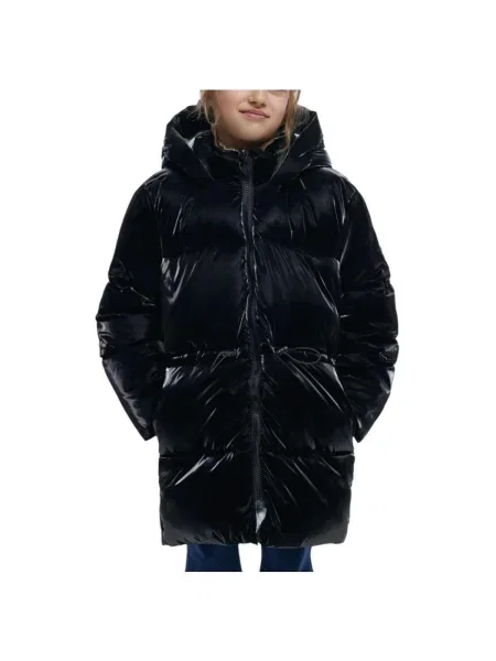 Palton copii Desigual negru