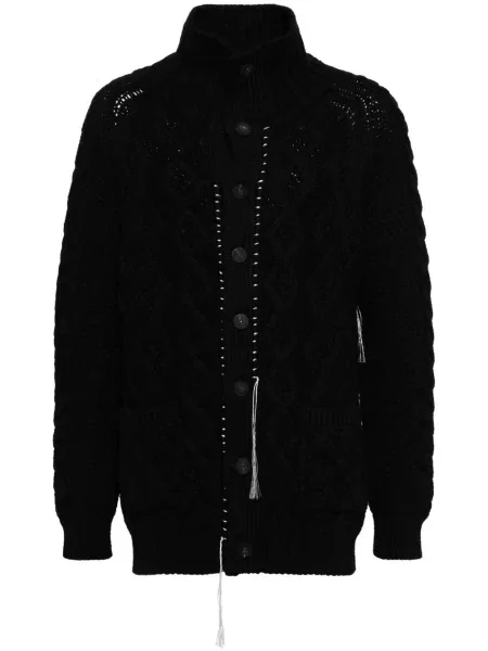 Cardigan Incarnation de lână negru