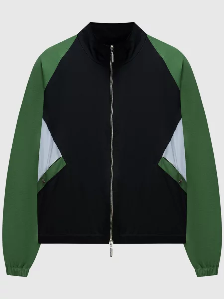 Вітровка з контрастними вставками Rhude чорна