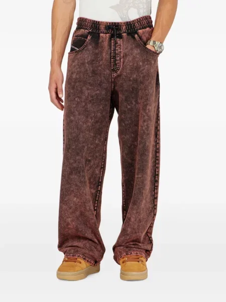Pantaloni sport Diesel maro
