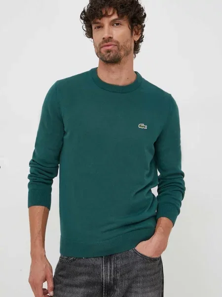 Lacoste sweter zielony