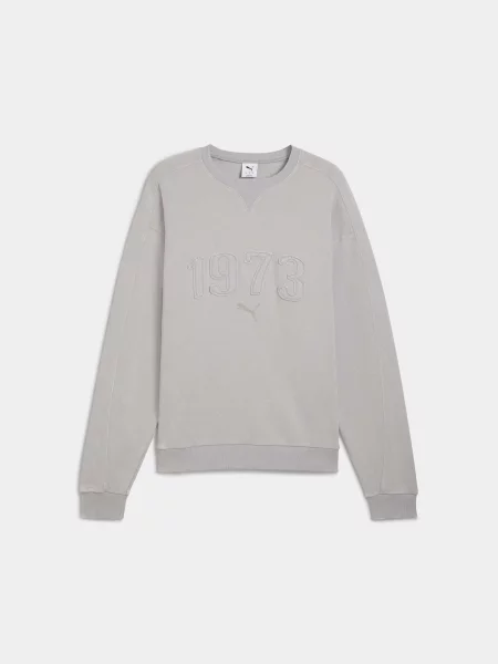 Жіночий Світшот PUMA Hoopocalypse Crew комбінований верх сірий