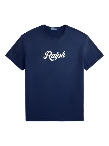 Ριγέ polo Polo Ralph Lauren με κουκούλα με αυτόγραφο λευκό
