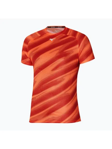 Мъжка тениска за бягане Mizuno DAF Graphic Tee mizuno soleil оранжево