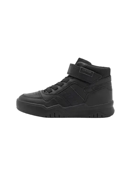 Black boys sneakers Geox Perth Boys čierna