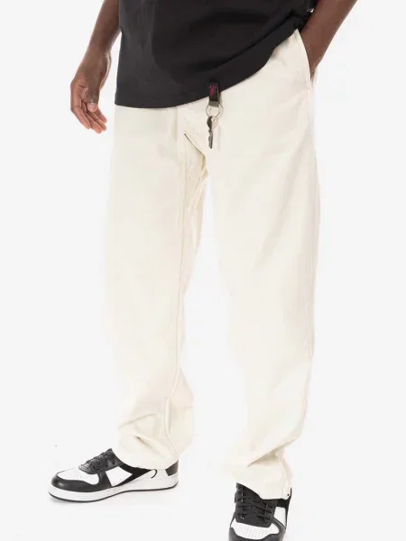 Hlače Gramicci Pant siva bež